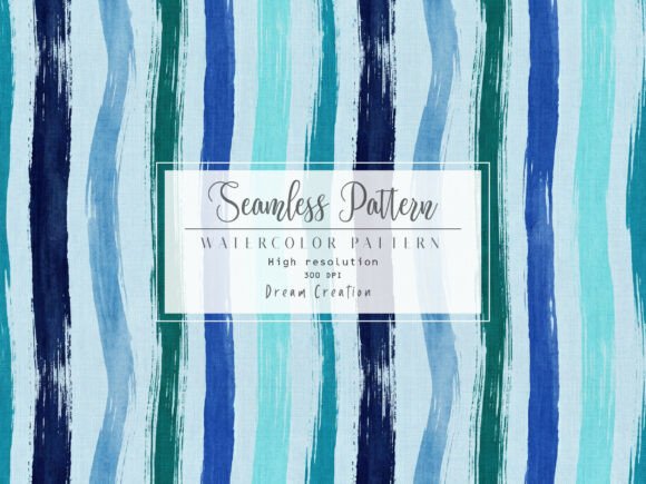 Blue Stripe Seamless Pattern: A Playful Design Essential