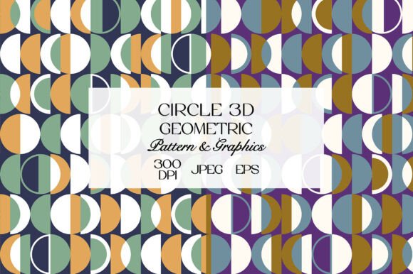 Bringing Retro Cool to Life with a Mid Century Geometric Pattern Bundle