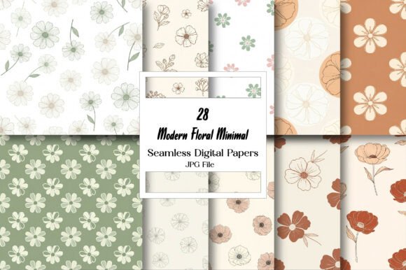 Elevating Design with Modern Floral Minimal Aesthetics