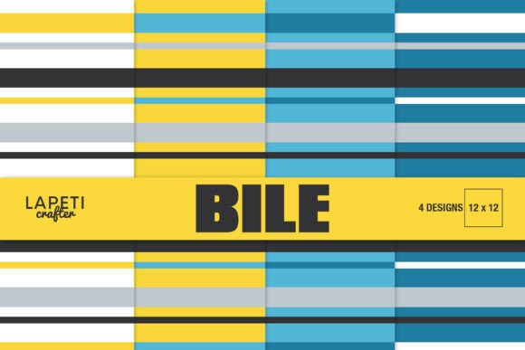 Modern Striped Digital Papers for Versatile Design
