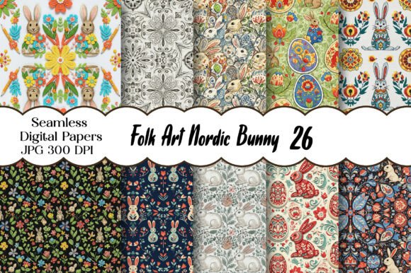 Unlocking Scandinavian Charm: A Practical Guide to Folk Art Nordic Bunny Digital Paper